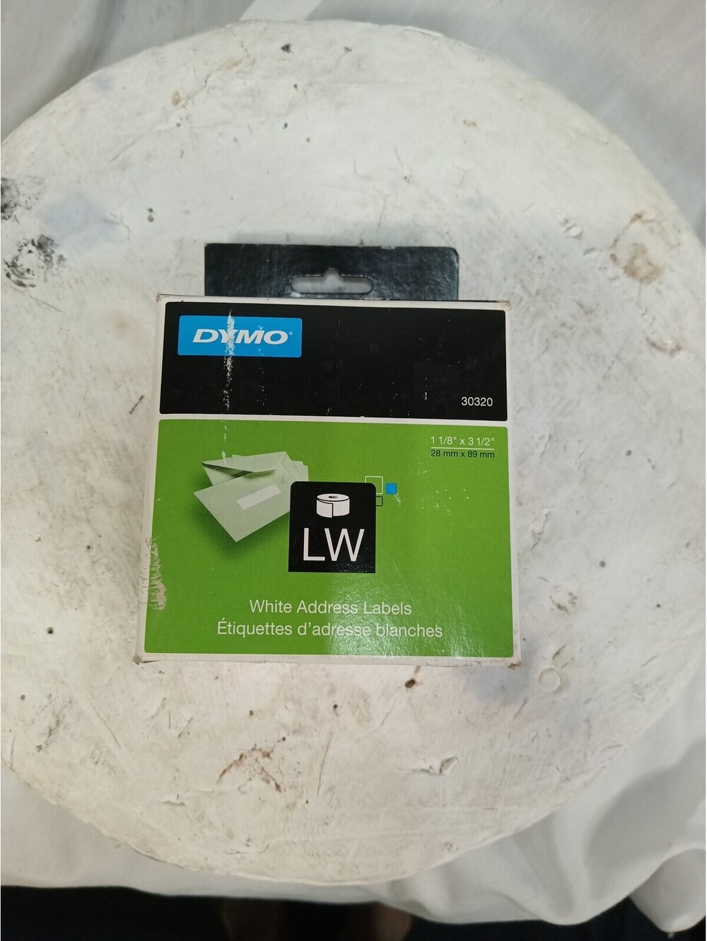 DYMO 30320 LW White Address Labels 1-1/8" x 3-1/2" LabelWriter Compatible 260ct